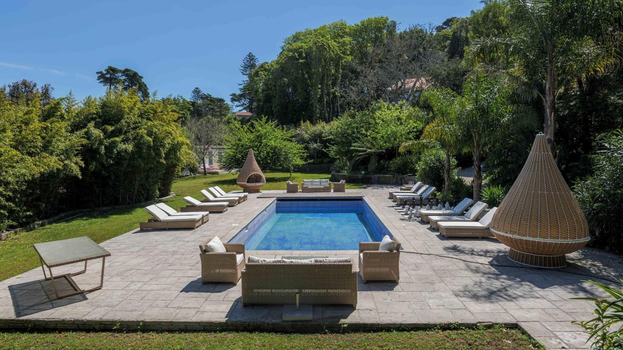 Luxurious Royal Estate In Historic Sintra Paradise Exterior photo